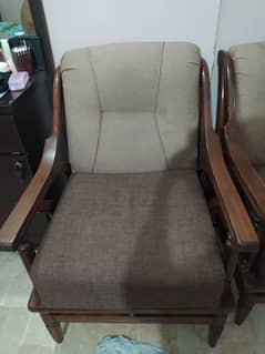 Sofa Set Jute Fabric