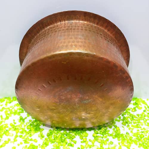 Elegant Hammered Copper Patila: Perfect for Everyday and Special Event 1