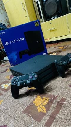 PlayStation 4 Pro 1TB (Jailbreak) with 7 Games, 2 Controllers