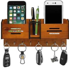 Keychain holder wood