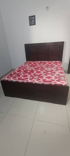 bed and New Duraform mattress