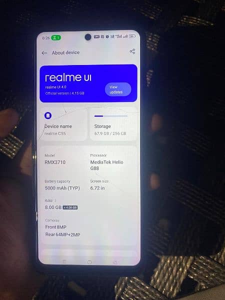 realme C55 pta approved 8/256 5