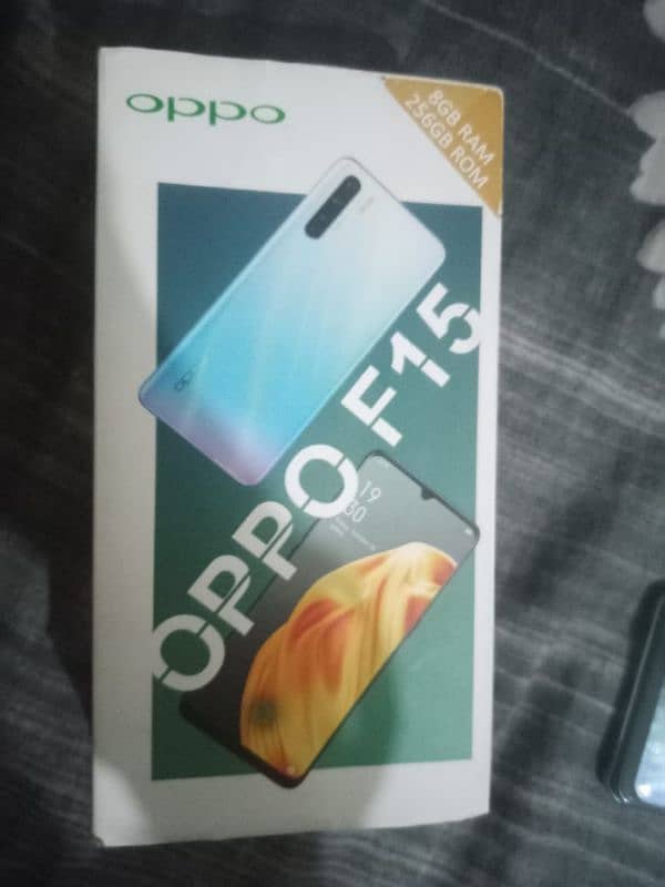 oppo f15 8/256gb with box exchange possible 1