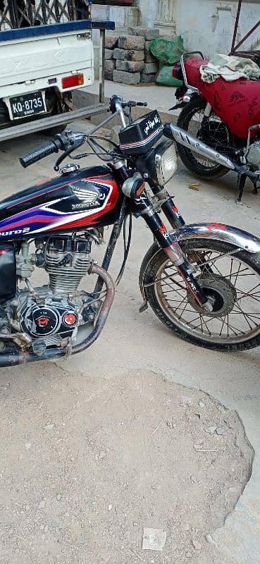 Honda cg 125 nosherofiroz nmbr Model 2017 11