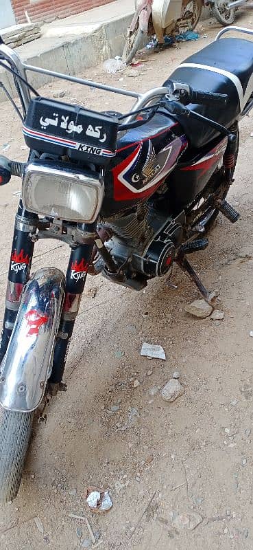 Honda cg 125 nosherofiroz nmbr Model 2017 12