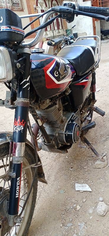 Honda cg 125 nosherofiroz nmbr Model 2017 15