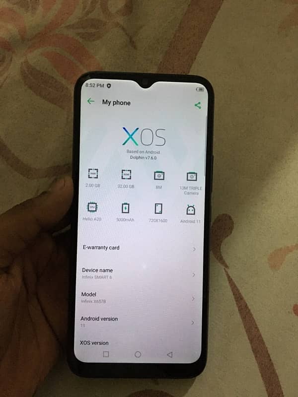 infinix smart 5 2:32 3