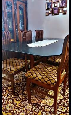 6 chair dining table