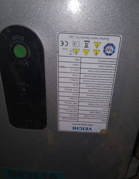 VEICHI SI 30 MODEL 11 KW VFD FOR TUBE WELL AGRICULTURE 0