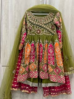 Bridal dress for mehndi function size medium 0