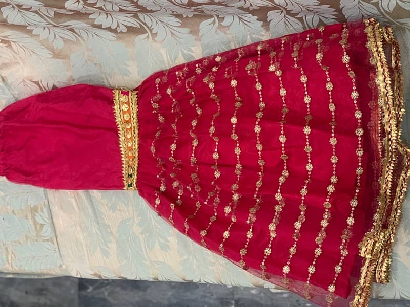 Bridal dress for mehndi function size medium 1