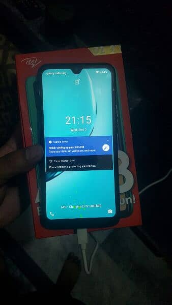 ITEL A48 with  BOX 32GB 3