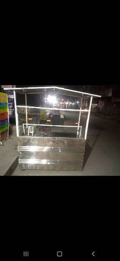 5Ft steel fries n samosa counter like a new for sale.