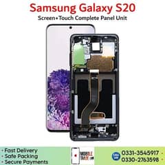 Samsung s20 screen panel orignal NOT repaired geniune dot