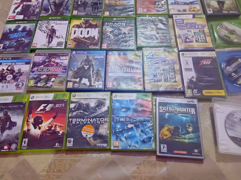 XBOX ONE,XBOX 360,PS4,PS3,PC GAMES CDS HAIN 7