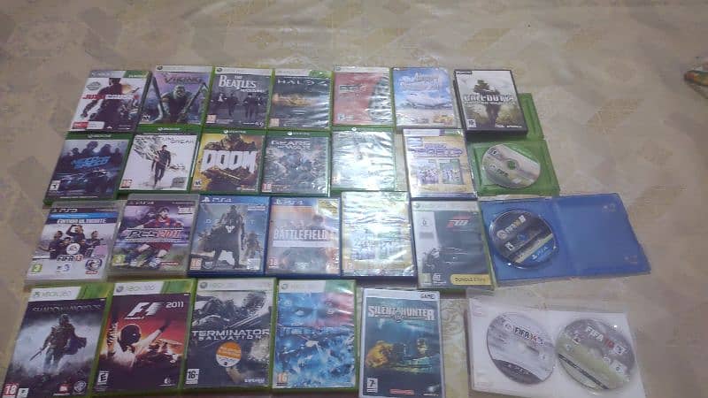 XBOX ONE,XBOX 360,PS4,PS3,PC GAMES CDS HAIN 8