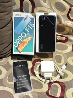 oppo f15 , with Box charger display Change