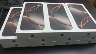 iphone 16 pro max | 256gb | box pack | desert titanium | non active