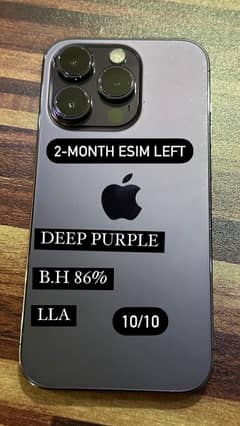 iphone 14 Pro 256GB Purple LLA