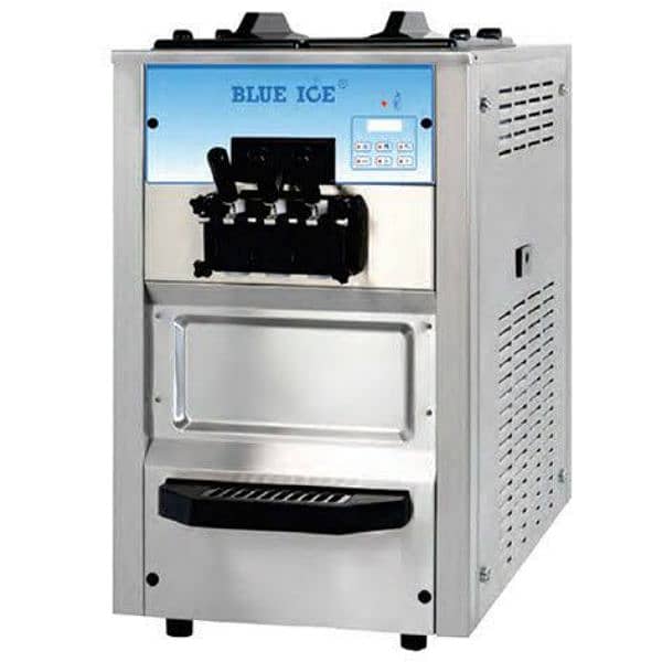 ice cube machine ice cream machine and under counter chiller 2