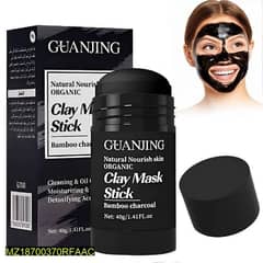 Charcoal clay mask