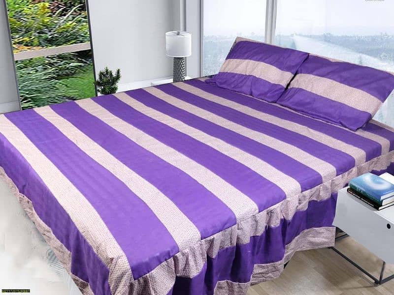 3 pcs cotton sotton patchwork double bedsheet 10