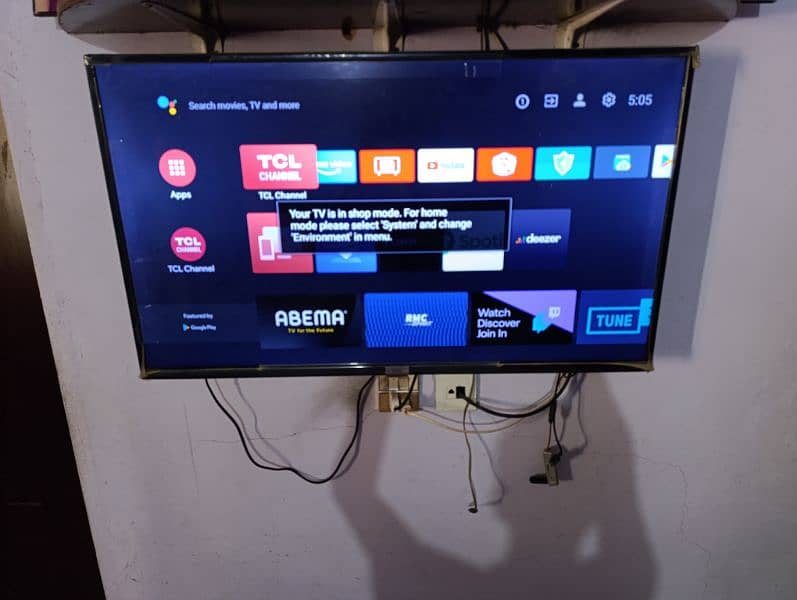 tcl led 43 inch  slightly use urgent sale 1