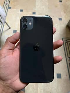 i phone 11 full 10/10 condition 64 gb helth 84