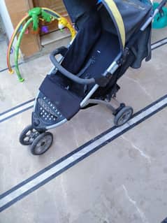 Pram, Walker, high chair, seat and bath seat 0