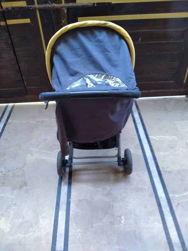 Pram, Walker, high chair, seat and bath seat 2