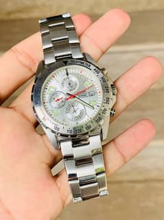 Alba By $eiko Men’s Stainless Steel Chronograph Watch YM92-X169