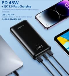 Choetech Branded 100% original 45W Super fast 20000mAh powerbank 0