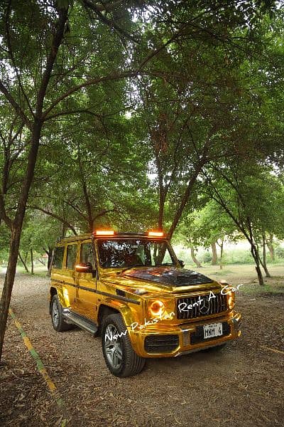 Rent A Car in Islamabad Mercedes G Wagon, G63, S Class, C Class , BMW, 1