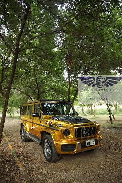 Rent A Car in Islamabad Mercedes G Wagon, G63, S Class, C Class , BMW, 6