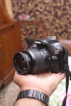 Canon 4000d with 18 55mm lens / WiFi model.