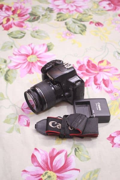 Canon 1000d with 18 55mm lens 1