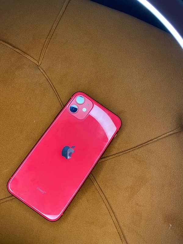 iPhone 11 red porduct 128 gb jv 1