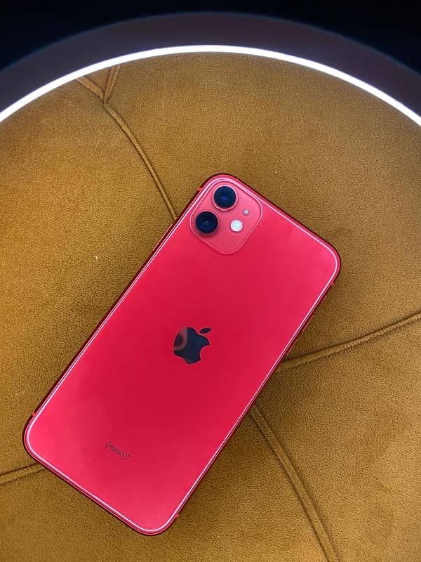 iPhone 11 red porduct 128 gb jv 9