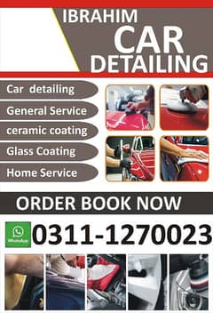 IBRAHIM CAR DETAILING HOME SERVICE 0311-1270023