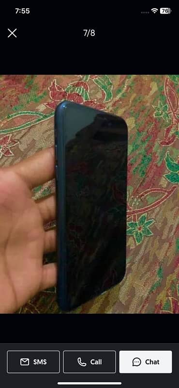 iPhone XR non pta jv 64 gb all ok h water pack condition 10by9.5h 3