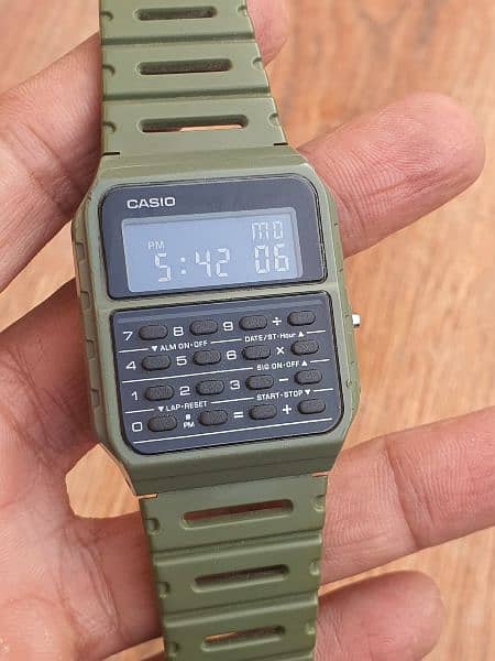 CASIO calculator watch 2