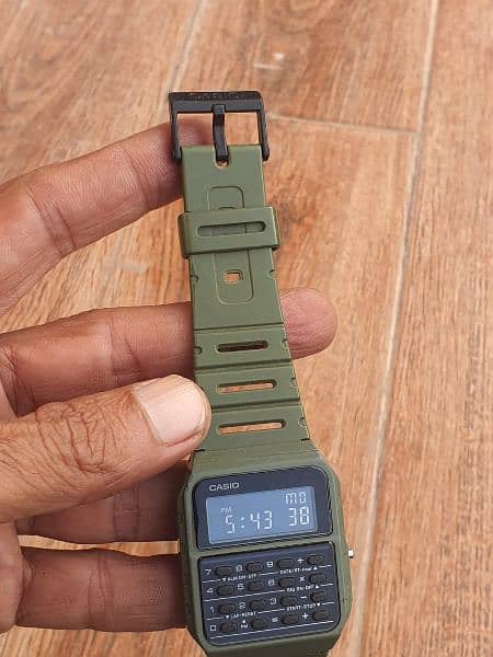 CASIO calculator watch 8