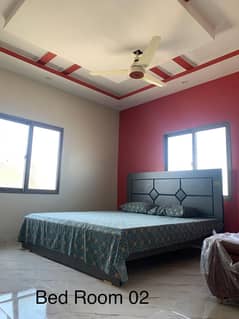 140 sq yards with roof beutyfull new portion for rent in Malik society