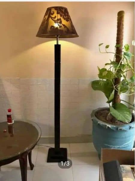 Wooden Floor Lamp 2