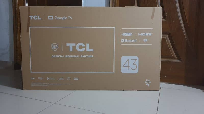 TCL 43" s5400 Smart Android Latest Model /16,months Warrnty Officially 3