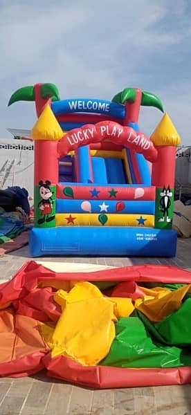 jumping castle slide 2