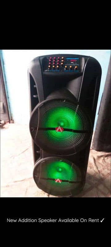 Speaker Available on rent in Karachi 1