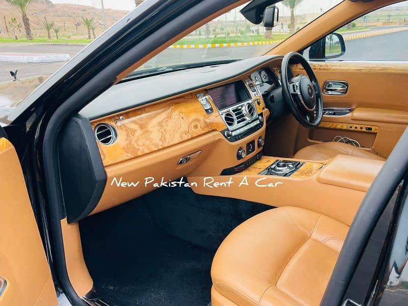 Rent A Car Islamabad Rolls Royce Ghost, Mercedes-Benz,  G63, Prado, V8 3