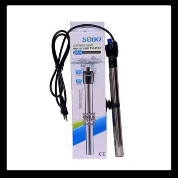 Fish Aquarium Heater Stainless Steel 1