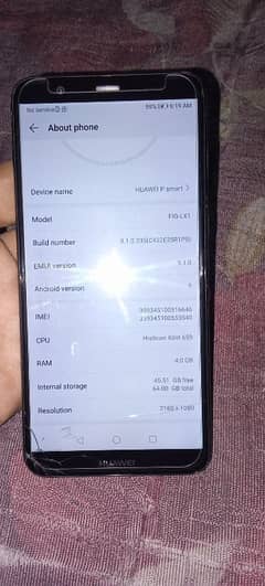 Huawei p smart 4gb 64gb